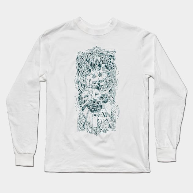 Invaders Long Sleeve T-Shirt by Tolagunestro